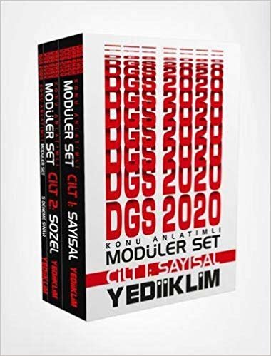 Yediiklim 2020 DGS Konu Anlatımlı Modüler Set