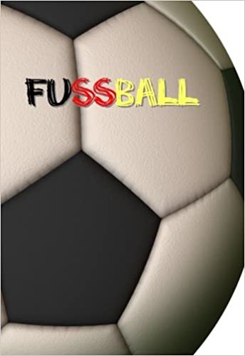 Mini-Notizbuch - Fussball / Fußball: ca. A6 - liniert