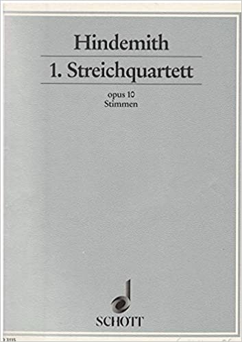 2nd String Quartet F Minor Op. 10 Musique d'Ensemble-Ensemble de Partitions indir