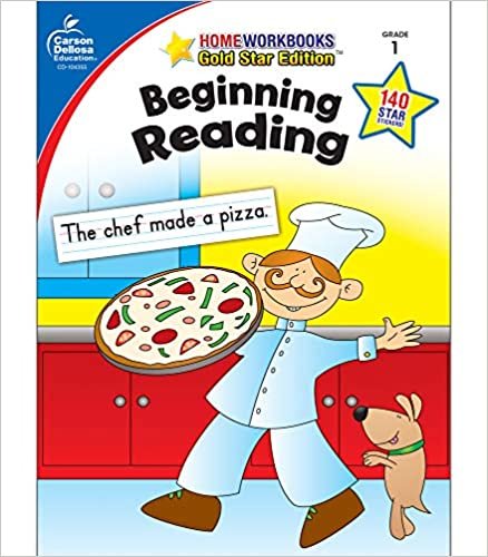 Beginning Reading, Grade 1 (Home Workbooks: Gold Star Edition)