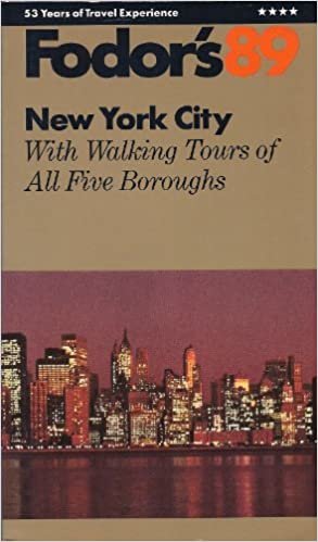 Fodor's '89 New York City