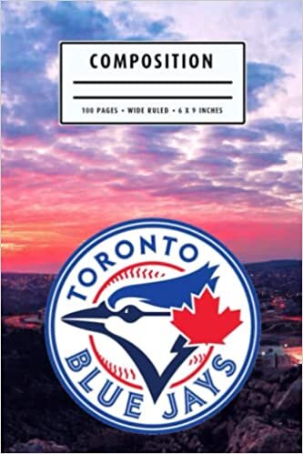New Year Weekly Timesheet Record Composition : Toronto Blue Jays Notebook | Christmas, Thankgiving Gift Ideas | Baseball Notebook #19