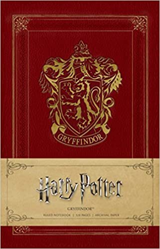 Harry Potter: Gryffindor Ruled Notebook