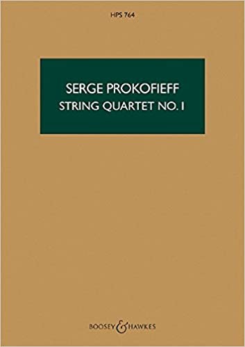 String Quartet No. 1: op. 50. Streichquartett. Studienpartitur. (Hawkes Pocket Scores)