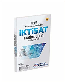 Murat Yayınları KPSS A Grubu İktisat Fasiküller Modüler Set