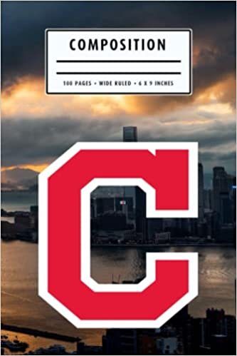 New Year Weekly Timesheet Record Composition : Cleveland Indians Notebook | Christmas, Thankgiving Gift Ideas | Baseball Notebook #21
