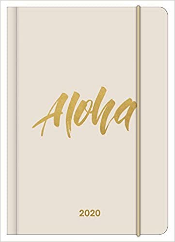 Aloha 2020 GlamLine Midi Flexi Diary