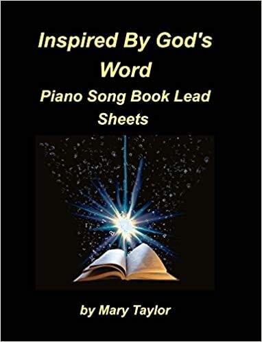 Inspired By God's Word Piano Song Book Lead Sheets