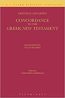 CONCORDANCE TO THE GREEK NT RE