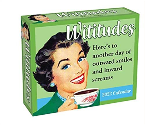 Wititudes 2022 Day-to-Day Calendar: Here's to Another Day of Outward Smiles and Inward Screams indir