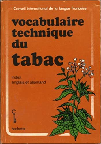 Vocabulaire technique du tabac indir