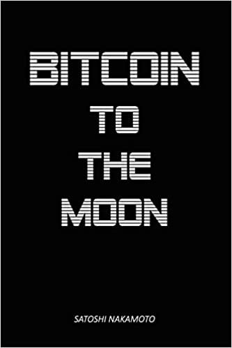 Bitcoin to the moon: Bitcoin, notebook, cryptocurrency, diary indir