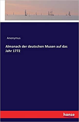 Almanach der deutschen Musen auf das Jahr 1772