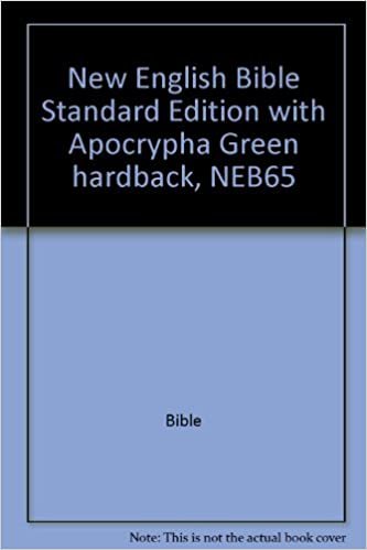 New English Bible Standard Edition with Apocrypha Green hardback, NEB65 indir