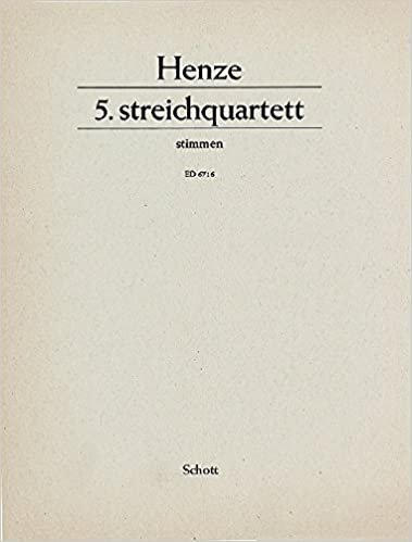 5. String Quartet Musique d'Ensemble-Ensemble de Partitions indir