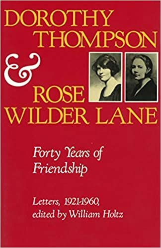 Forty Years of Friendship: Letters, 1921-1960