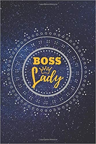 Boss Lady: Positive Notebook with the Best on the Cover (110 Blank Lined Pages, 6 x 9) Gift Journal for Women