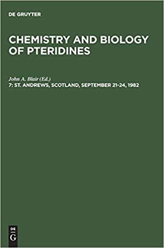 Chemistry and Biology of Pteridines: St. Andrews, Scotland, September 21–24, 1982: International Symposium Proceedings: 7