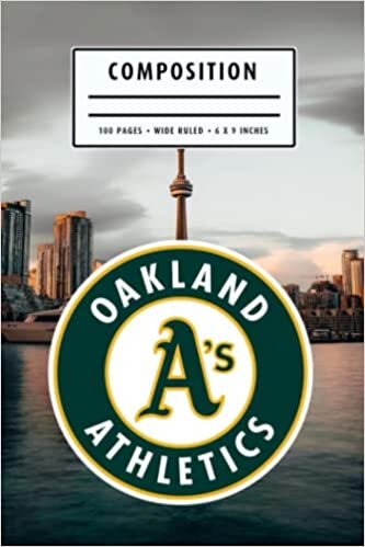 Weekly Planner Composition : Oakland Athletics Notebook- To My Baseball Son , To My Baseball Dad - Baseball Notebook #12