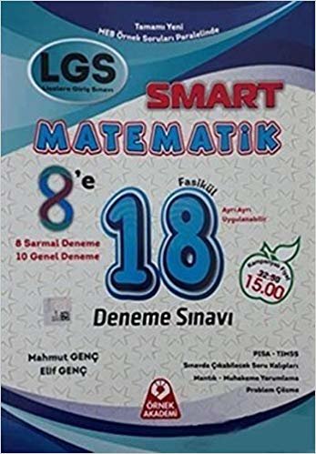 Örnek Akademi LGS Smart Matematik 18 Deneme Sınavı-YENİ