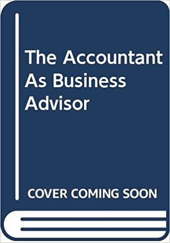 The Accountant As Business Advisor