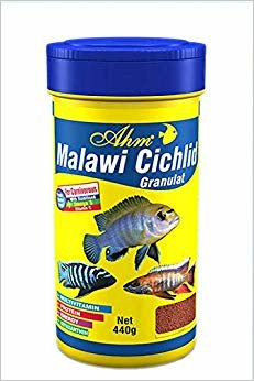 Ahm Malawi Cichlid Granulat Etçil Balık Yemi 250 ml