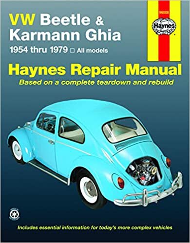 VW Beetle 1200 and Karmann Ghia 1954-1979 (Haynes Manuals)