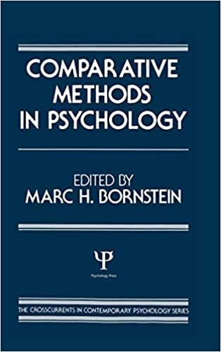 Comparative Methods in Psychology (Crosscurrents in Contemporary Psychology Series)