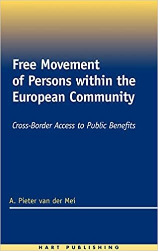 Free Movement of Persons Within the European Community: Cross-border Access to Public Benefits