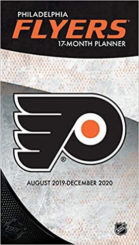 Philadelphia Flyers 17-Month August 2019 - December 2020 Planner
