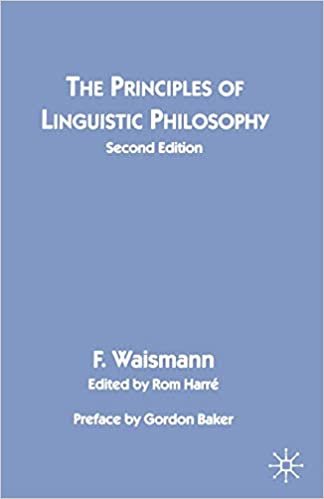 The Principles of Linguistic Philosophy: 1997