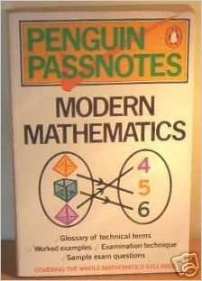 Modern Mathematics (Passnotes S.)