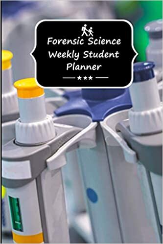 Forensic Science Weekly Student Planner: Weekly Academic Calendar Planner with Notes Pages, Student & Teacher