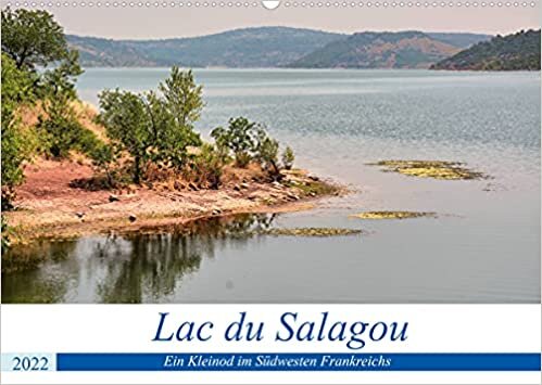 Lac du Salagou - Ein Kleinod im Südwesten Frankreichs (Wandkalender 2022 DIN A2 quer): Eine Fahrt rund um den Lac du Salagou (Monatskalender, 14 Seiten ) (CALVENDO Natur)