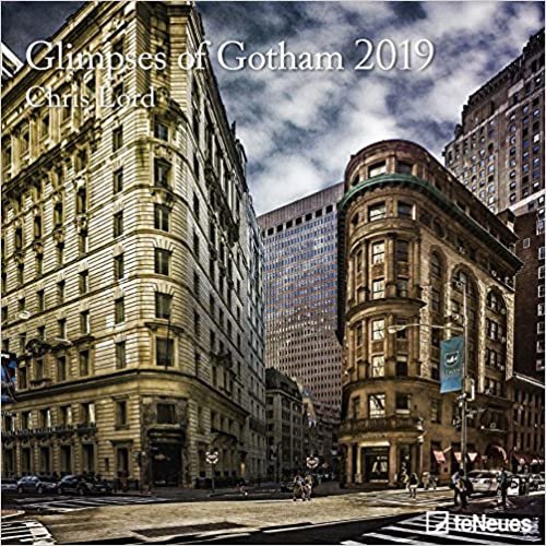 2019 Glimpses of Gotham by Chris Lord - Photography Calendar - 30 x 30 cm