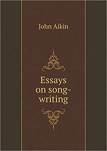 Essays on song-writing