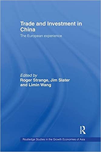 Trade and Investment in China: The European Experience (Growth Economies of Asia Series , No 17)