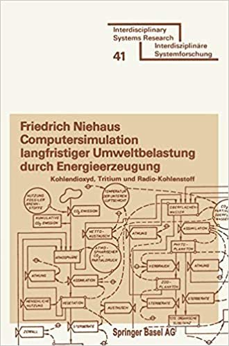 Computersimulation langfristiger Umweltbelastung durch Energie- erzeugung: Kohlendioxyd, Tritium Und Radio-Kohlenstoff (Isr, Interdisciplinary Systems Research) (German Edition)