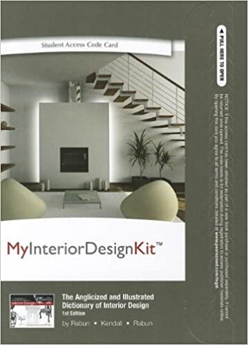 Myinteriordesignkit -- Access Code -- For the Anglicized and Illustrated Dictionary of Interior Design