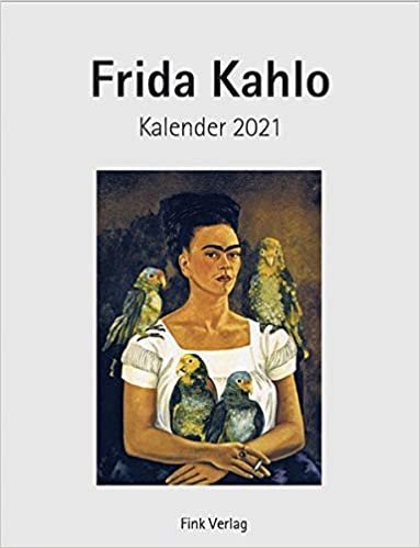 Frida Kahlo 2021. Kunstkarten-Einsteckkalender
