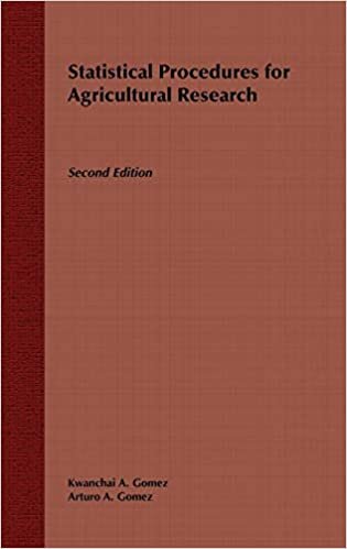 Statistical Procedures Agricuture 2e C (An International Rice Research Institute book)
