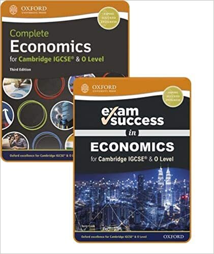 Complete Economics for Cambridge IGCSE® and O Level: Student Book & Exam Success Guide Pack (Complete Economics for Cambridge IGCSE (R) and O Level) indir