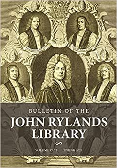 Bulletin of the John Rylands Library: Volume 97 Number 1