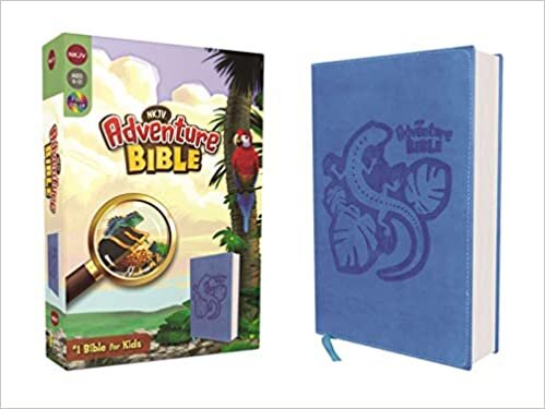 NKJV, Adventure Bible, Imitation Leather, Blue, Full Color (Adventure Bible)