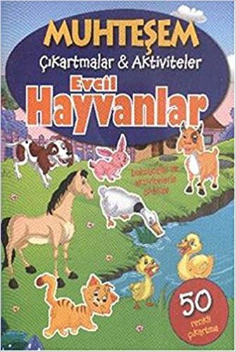 Muhteşem Çıkartmalar Aktiviteler Evcil Hayvanlar