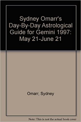 Sydney Omarr's Day-By-Day Astrological Guide For Gemini 1997