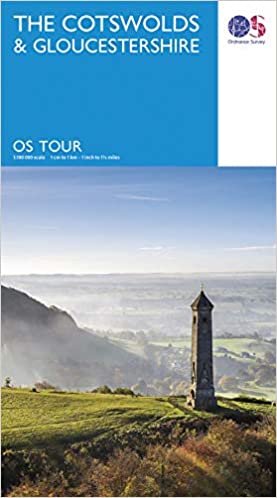 The Cotswolds & Gloucestershire (OS Tour Map)