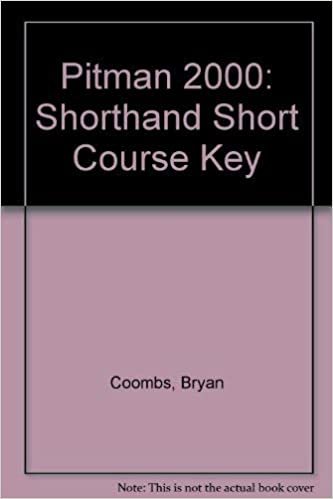 Pitman 2000 Short Course Key (Pitman 2000 Shorthand): Shorthand Short Course Key