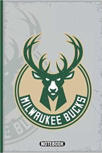 Milwaukee Bucks: Milwaukee Bucks Notebook Journal With Vintage Cover Design 6x9 110 pages | NBA Fan Essentials and Gifts | Professional Basketball Fan Appreciation