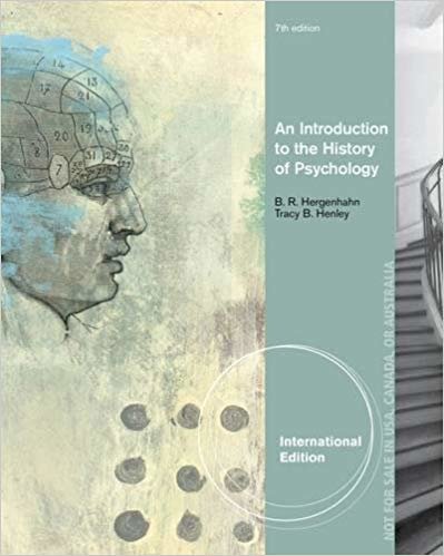 An Introduction to the History of Psychology, International Edition indir